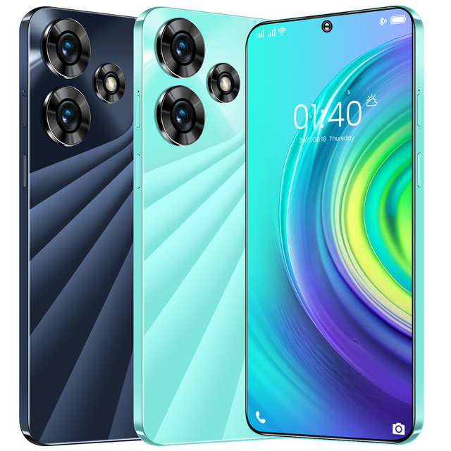 Hot 30 4G Smartphone Android13 Cellphone 90Hz 7.3Inch Smart Mobile Cell Phones 48MP Camera
