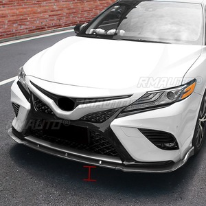 ชุดแต่งกันชนหน้ารถยนต์ สำหรับ Toyota Camry ปี 2018-2023 รุ่นที่ 8 พร้อมสปอยเลอร์และดิฟฟิวเซอร์ - Product Image 4