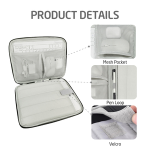 Étui pour tablette 11/13 <span class=keywords><strong>pouces</strong></span> pour <span class=keywords><strong>iPad</strong></span> <span class=keywords><strong>Pro</strong></span>/Air 11 <span class=keywords><strong>12</strong></span>.<span class=keywords><strong>9</strong></span> 13 Galaxy Tab S9 HUAWEI Lenovo Sac à main portable multi-poches pour tablette - Product Image 3