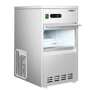 Machine à glaçons électrique GGM Gastro en acier inoxydable - Conception à cylindre creux - Capacité de 24 kg/24h - Plug-and-play - Product Image 4