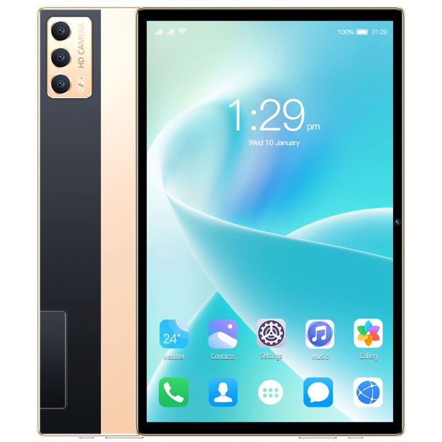 10.1 Inch Dual SIM Android Tablet with 8GB+256G Storage X11 Branded Educational Features and Phone Call Capability