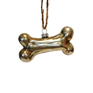 सर्वश्रेष्ठ विक्रेता ग्लास कुत्ते पंजा प्रिंट हड्डी अलंकृत रंग क्रिसमस फांसी सजावटी उपहार उपहार - Product Image 5