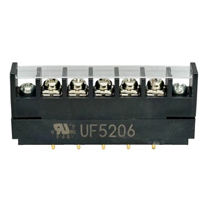 UF5206 5P-CA PBT Gold Plating Contact Surface Quick Connect Electrical <b>Terminal</b> Block - Product Image 1