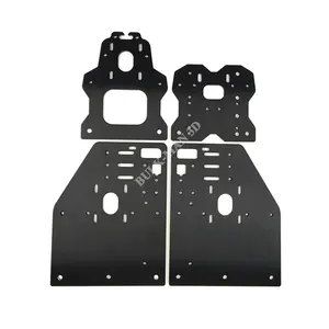 CNC מכונת חלקי אלומיניום שור CNC צלחות 4pcs עבור CNC נתב