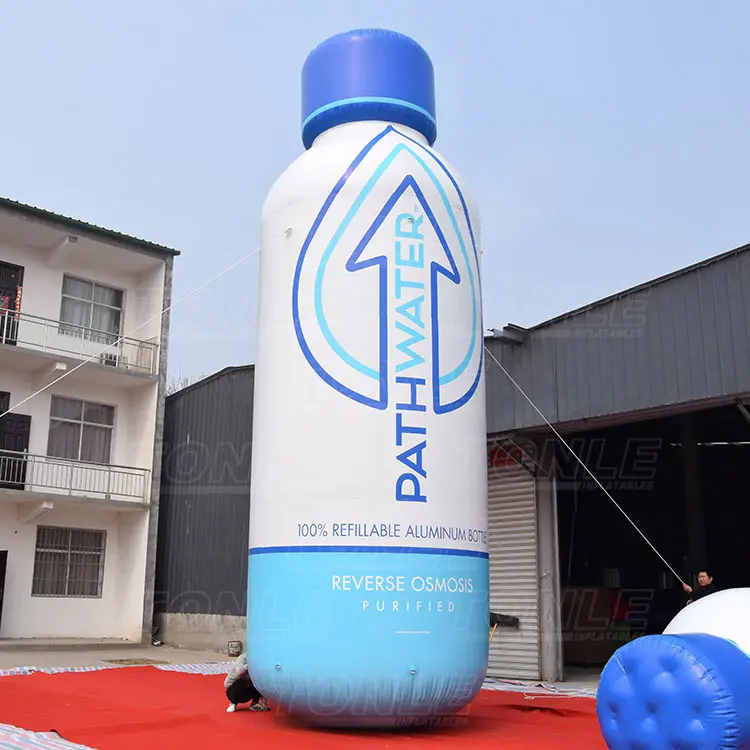 factory custom inflatable bottle/ giants inflatable can for sale