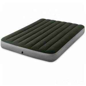 <span class=keywords><strong>INTEX</strong></span>-colchón inflable para acampada, cama de aire de tamaño Queen, color verde, flocado, para interior y exterior, 64109 - Product Image 6
