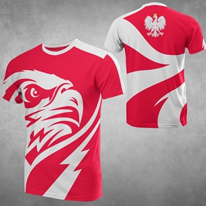 Camiseta de sublimación con estampado blanco del <span class=keywords><strong>escudo</strong></span> de armas de Guatemala para ropa de hombre, camisetas con cuello redondo, camiseta de gimnasio Premium - Product Image 4