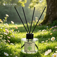 Produit Tendance 2026 – Diffuseurs à Bâtonnets Veyes en Verre Transparent de Luxe, Marque Privée, 50ml, Longue Durée, pour le Bureau