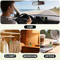 Emballage extérieur personnalisé avec logo, flacon diffuseur de parfum pour voiture en verre givré coloré, bouchon en bois, conteneur vide pour aromathérapie