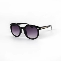 LHKS1101 Lunettes de soleil rondes mignonnes de bonne qualité pour enfants, vente en gros pour filles et garçons