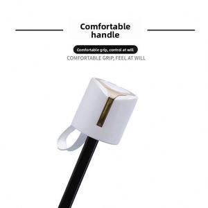 Paraguas Manual Plegable de Doble Capa Negro para Sol y Lluvia con Protección UV, 8 Varillas, Diseño Flor de Mañana y Cosecha de Noche para Adultos - Product Image 4