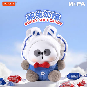 100% Original chino <span class=keywords><strong>Panda</strong></span> <span class=keywords><strong>Mr</strong></span>.Pa Candy serie vinilo felpa colgante cajas ciegas colgantes llaveros 6 unids/caja regalos para niños - Product Image 2