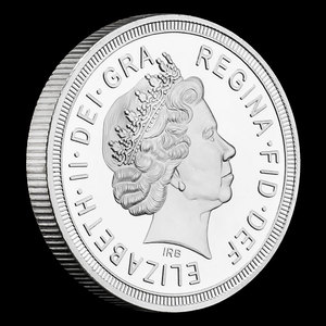 Bạc mạ Britannia đồng xu nữ hoàng ELIZABETH nữ thần thiết kế Thế giới người anh đồng xu sưu tập quà lưu niệm - Product Image 2