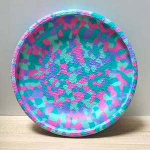 Juguetes Masticables para Mascotas de Espuma EVA Personalizables e Indestructibles de 23 cm, Disco Volador Interactivo Multicolor, Juguetes de Entrenamiento para Perros al Aire Libre - Product Image 1
