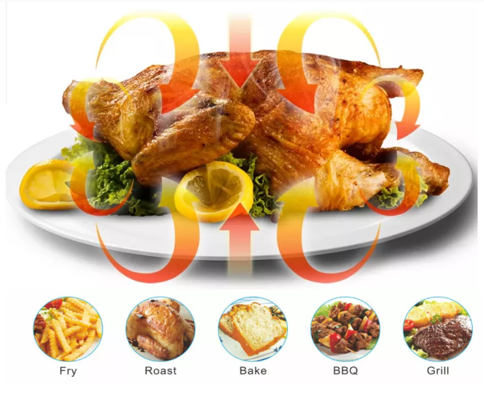 amazing kitchen oven electric halogen/convection oven 12L