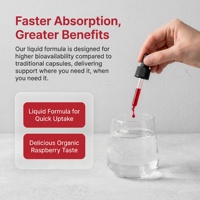 قطرات كورتيزول سائلة فائقة التركيز من Qbioflex OEM، مكملات صحية لتوازن الهرمونات وتحسين المزاج والتركيز والنوم والصحة العامة