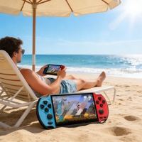 Consoles de jeux vidéo portables 2025, console de jeux PS3 pour enfants, cadeau - rétro HD 128 Go, design portable mini arcade classique
