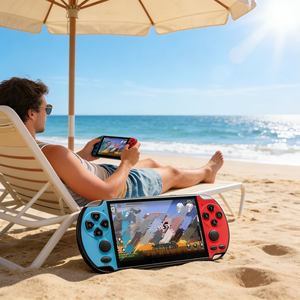 Consola de Videojuegos Portátil 2025, Consola de Juegos <span class=keywords><strong>PS3</strong></span> para Niños, Regalo - Diseño Retro HD de 128 GB, Mini Consola de Juegos Arcade Clásica Portátil - Product Image 3