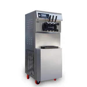 Bayern Factory Price Three Flavor Soft Ice Cream Machine Soft Serve Ice Cream Making Machine