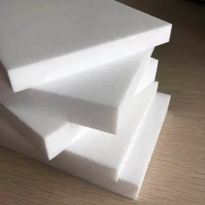 Heat Resistance Factory Wholesale PTFE Molded Skived White Flat Plastic Sheets