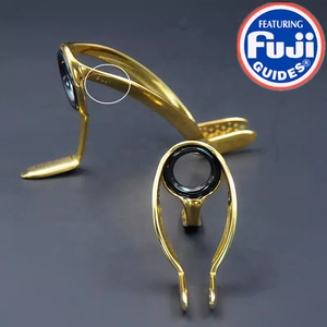 Anneau de guidage de <span class=keywords><strong>canne</strong></span> à pêche Fuji-HB-RB en acier inoxydable à trois poteaux pour lac, rivière, ruisseau - Anneau de guidage DIY - Product Image 2