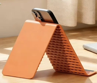 Support de téléphone et tablette pliable en silicone, écologique, stable, vente en gros, livraison mondiale
