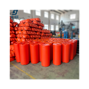 400*1000mm nhựa nổi rào cản <span class=keywords><strong>PE</strong></span> nổi cơ thể hình trụ nổi phao cho sông ngăn chặn - Product Image 1