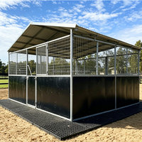 Écuries portables à prix réduit, faciles à démonter, boxes pour chevaux, boxes personnalisées, enclos pour chevaux