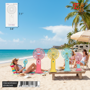 7.3พัดลมมือถือขนาดเล็ก \ "ไร้ใบพัด USB Power 2000mAh อังกฤษ/สเปนสำหรับกลางแจ้งโรงแรม RV ใช้96/2/48ชิ้น /cs แท่นแท่นไม่มีแปรง - Product Image 3