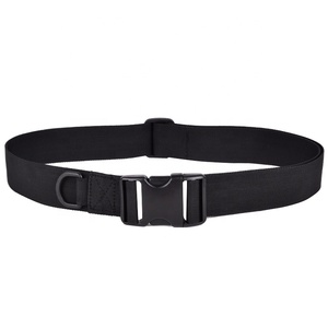 Ceinture Tactique Légère en Toile de Nylon avec Boucle en Plastique, Largeur 3,8 cm, Sans Métal, Adaptée aux Hommes et Femmes pour le Travail en Extérieur et les Aéroports - Product Image 2