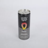Boîtes de conserve en aluminium personnalisées à bas prix de 250 ml, 330 ml et 500 ml pour boissons gazeuses