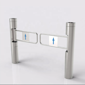 Barrières automatiques de supermarché, portails battants haute sécurité, lecteur de cartes RFID, contrôle d'accès, tourniquet automatique, acier inoxydable 304 - Product Image 1