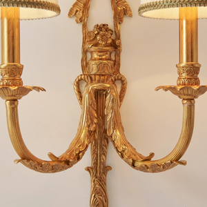 Đèn treo tường bằng Đồng hoặc đồng làm bằng tay trong sáp bị mất với phong cách Pháp của ánh sáng cổ điển - Product Image 5