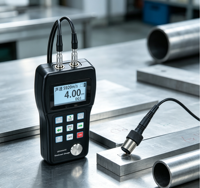 Medidor de Espesor Ultrasónico Digital de Alta Precisión, para Metales, Paredes, Tuberías de Acero, Plástico y Pruebas NDT