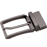 Boucle de ceinture en alliage métallique pour homme, pièces rotatives, modèle LY35-5215
