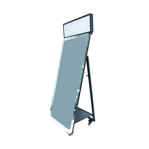 Cabina de Fotos Mágica con Espejo Infinito UNIV Europa, Cámara de Repuesto, Táctil, para Bodas, Grande, de Madera, Lista para Instagram - Product Image 5