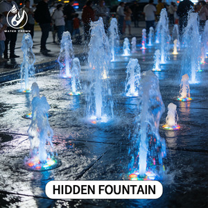 Boule de jardin en acier inoxydable poli / Sphère de fontaine sèche avec lumière LED pour la décoration de jardin - Product Image 3