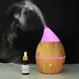 Difusor de Aroma YX-070, Humidificador Ultrasónico de 300 ml, Diseño de Grano de Madera, Difusor de Aceites Esenciales para Uso en el Hogar y la Oficina - Product Image 5