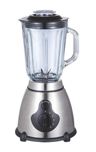 Mixeur alimentaire professionnel compact à faible consommation d'énergie, pour usage commercial et domestique, lames en acier inoxydable, 2 vitesses, pot en verre HF-Y66P - Product Image 2