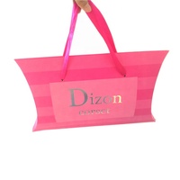 Boîte d'oreiller cadeau avec logo au design tendance et personnalisé pour extensions de cheveux Emballage avec laminage mat/brillant gaufrage fait à la main