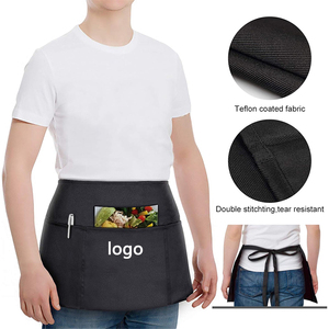 Delantal de Media Manga Impermeable con Logotipo Personalizado para Cocina, Limpieza, <span class=keywords><strong>Restaurante</strong></span>, Bajo Pedido Mínimo, Transpirable, para Peluquería, Barbería, Salón de Belleza - Product Image 5