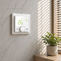 Termostato Inteligente HY510 Tuya Compatible con Calefacción Eléctrica por Película, Calefacción por Suelo Radiante, Regulador de Temperatura Ambiente con Bloqueo Infantil