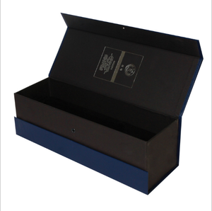 laminación de papel de embalaje de caja de cartón de vidrio de <span class=keywords><strong>vino</strong></span> de embalaje caja de regalo con inserto de espuma - Product Image 3