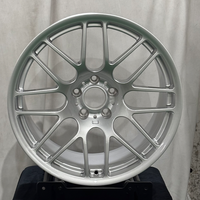 Jantes forgées sur mesure 1 pièce à rayons croisés, roues forgées de luxe 5*120 5*100 5*112 5*114.3 18 19 20 Argent 8-10J pour IS GS ES Q60