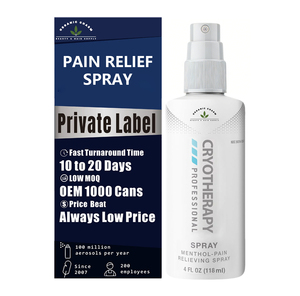 <span class=keywords><strong>Spray</strong></span> en aerosol para alivio dirigido del dolor Fórmula de fuerza profesional para rodilla hombro cuello dolor lumbar y músculos - Product Image 1