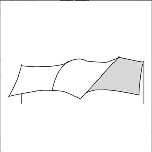 Toldo de lona de algodón para exteriores, carpa refugio solar, estrella para eventos de boda, alta calidad, nuevo modelo - Product Image 2