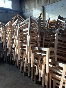 Chaise en bois massif de <span class=keywords><strong>style</strong></span> européen Mobilier de salle à manger économique pour hôtel et salon - Product Image 3