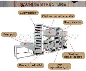 เครื่องปอกเปลือกถั่วพิสตาชิโอเครื่องปอกเปลือกถั่วพิสตาชิโอ - Product Image 3