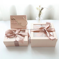 Boîte mystère personnalisée en papier noir rigide avec couvercle magnétique, emballage cosmétique de luxe recyclable, boîte cadeau, valise