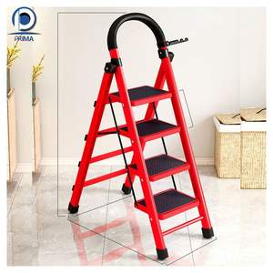 Échelle pliante domestique à prix avantageux, échelle pliante <span class=keywords><strong>en</strong></span> aluminium - Product Image 6